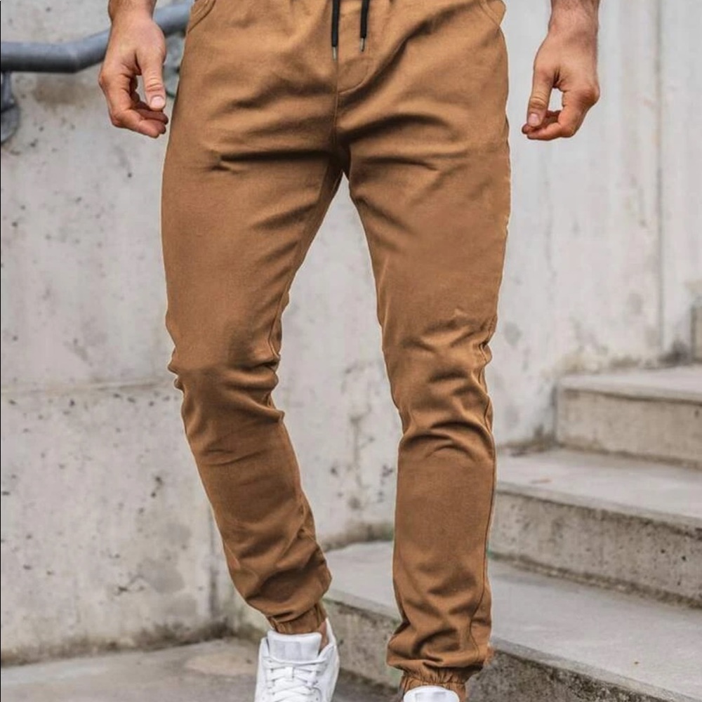Khaki Joggers